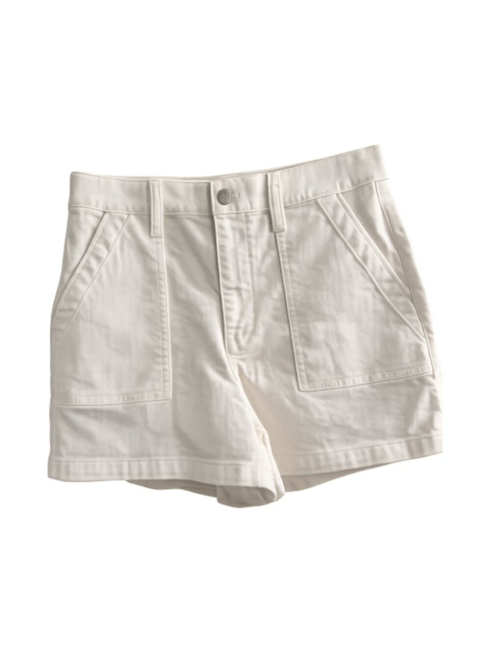 J. Crew Women’s White Utility Denim Shorts - Size 29